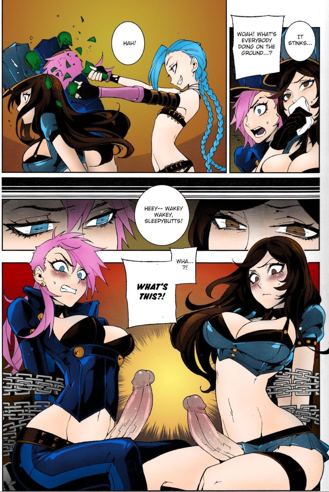 JINX Come On! Shoot Faster (League of Legends) English [Turtle.Fish.Paint (Hirame Sensei)] [[HerpaDerpMan] [Colorized] [Decensored]  TeenSpiritHentai page 9