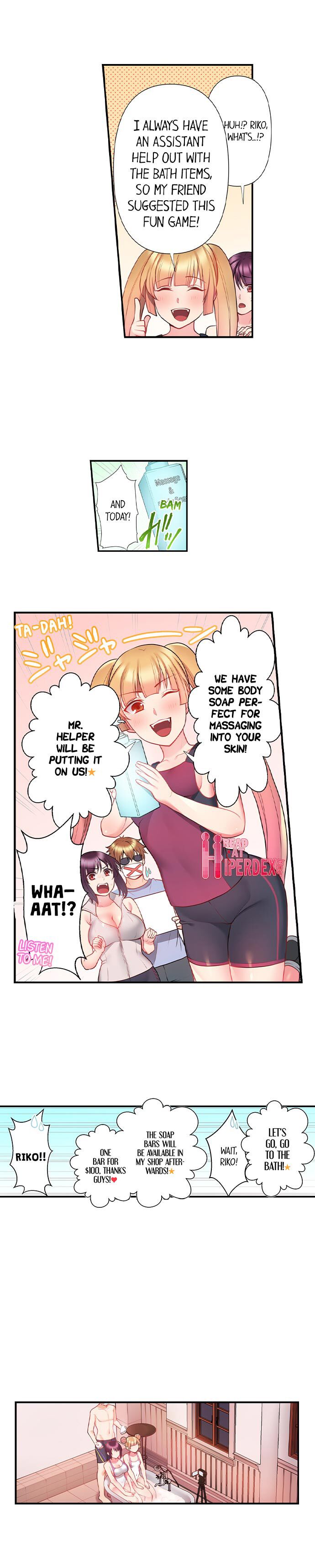 Jitensha Haitatsuin (※Rotor Souchakuchuu), Gaman Dekizu soto de Icchaimashita... page 104
