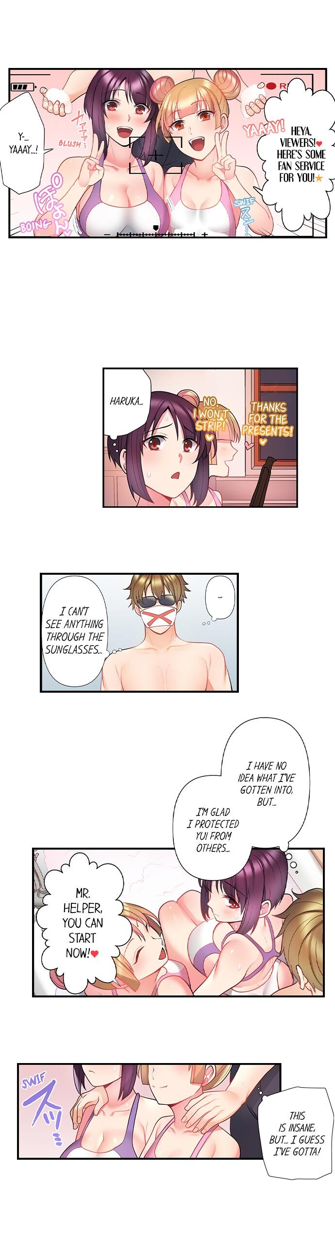 Jitensha Haitatsuin (※Rotor Souchakuchuu), Gaman Dekizu soto de Icchaimashita... page 105