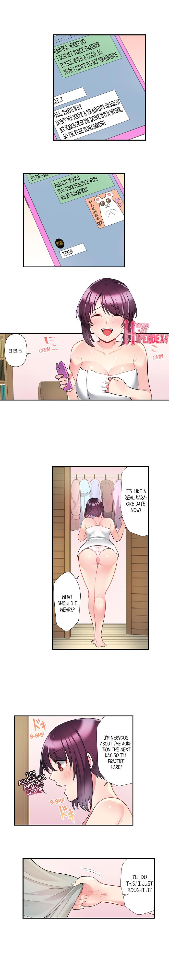 Jitensha Haitatsuin (※Rotor Souchakuchuu), Gaman Dekizu soto de Icchaimashita... page 123