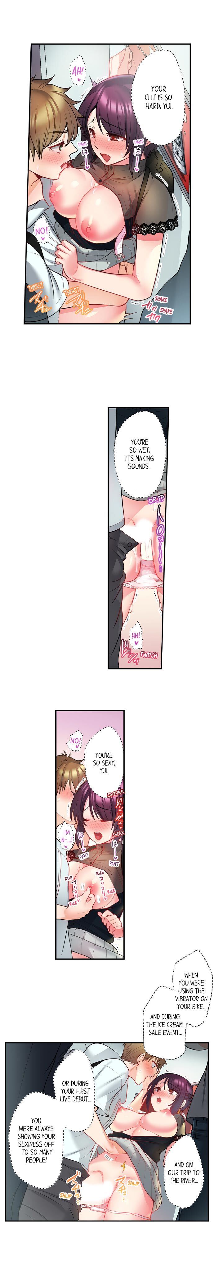 Jitensha Haitatsuin (※Rotor Souchakuchuu), Gaman Dekizu soto de Icchaimashita... page 144