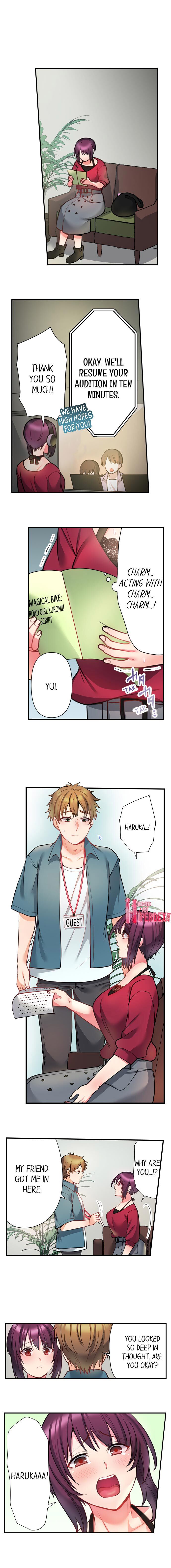 Jitensha Haitatsuin (※Rotor Souchakuchuu), Gaman Dekizu soto de Icchaimashita... page 156