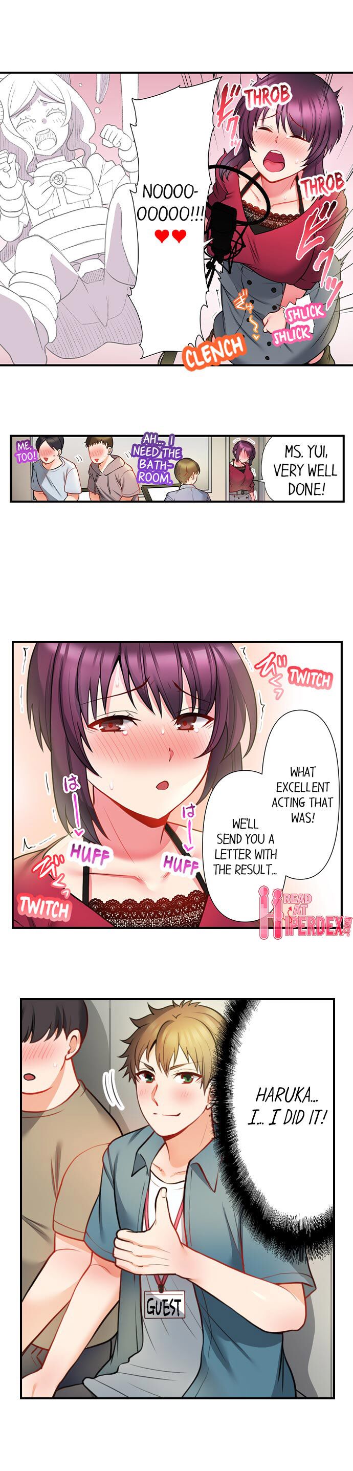 Jitensha Haitatsuin (※Rotor Souchakuchuu), Gaman Dekizu soto de Icchaimashita... page 164
