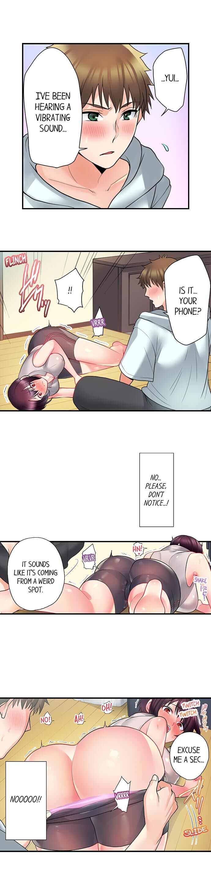 Jitensha Haitatsuin (※Rotor Souchakuchuu), Gaman Dekizu soto de Icchaimashita... page 17