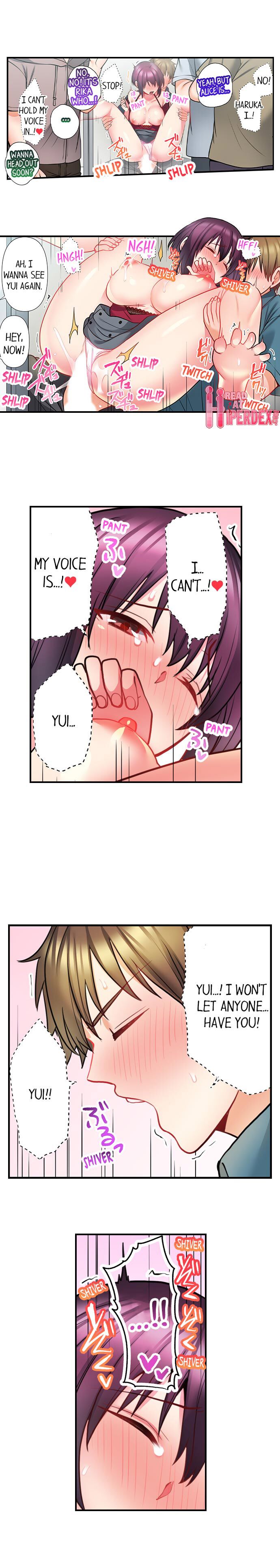 Jitensha Haitatsuin (※Rotor Souchakuchuu), Gaman Dekizu soto de Icchaimashita... page 176