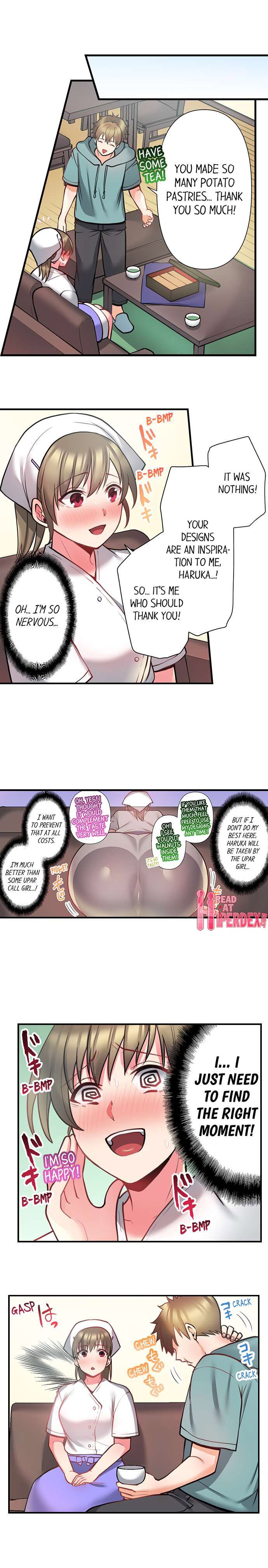 Jitensha Haitatsuin (※Rotor Souchakuchuu), Gaman Dekizu soto de Icchaimashita... page 215