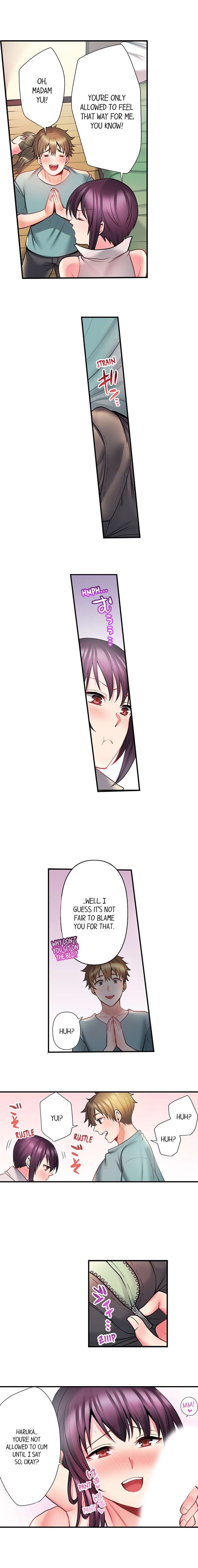 Jitensha Haitatsuin (※Rotor Souchakuchuu), Gaman Dekizu soto de Icchaimashita... page 256