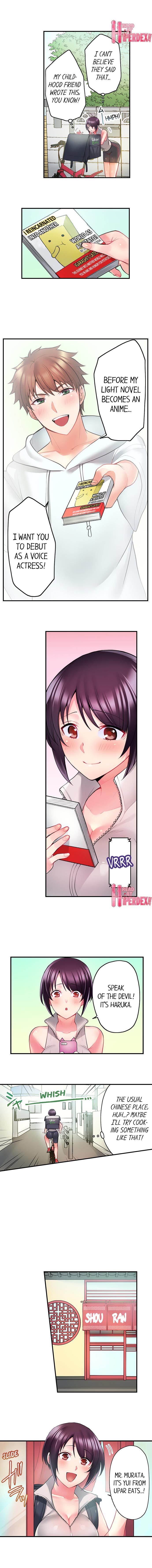 Jitensha Haitatsuin (※Rotor Souchakuchuu), Gaman Dekizu soto de Icchaimashita... page 4