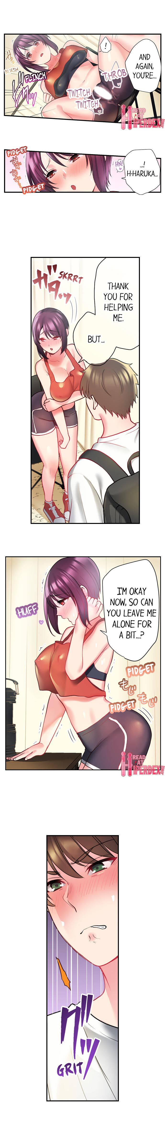 Jitensha Haitatsuin (※Rotor Souchakuchuu), Gaman Dekizu soto de Icchaimashita... page 45