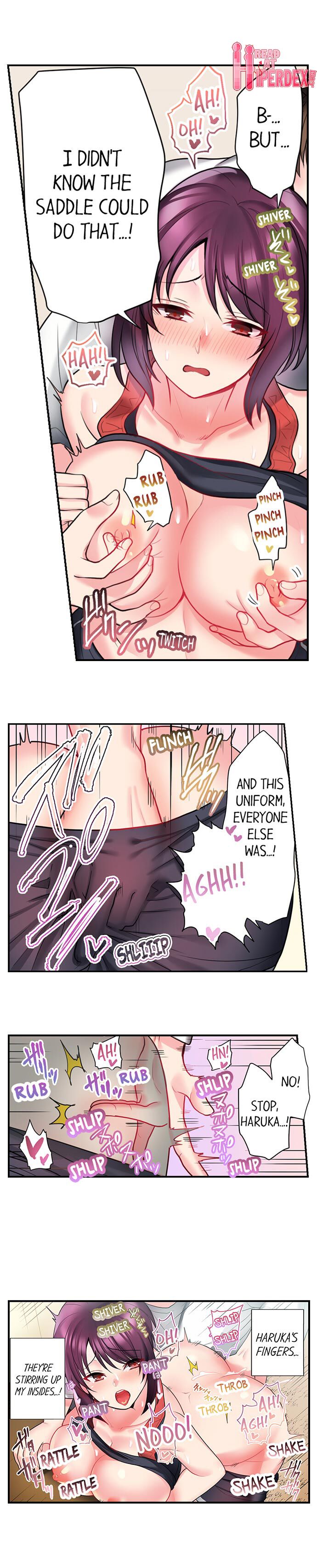 Jitensha Haitatsuin (※Rotor Souchakuchuu), Gaman Dekizu soto de Icchaimashita... page 47