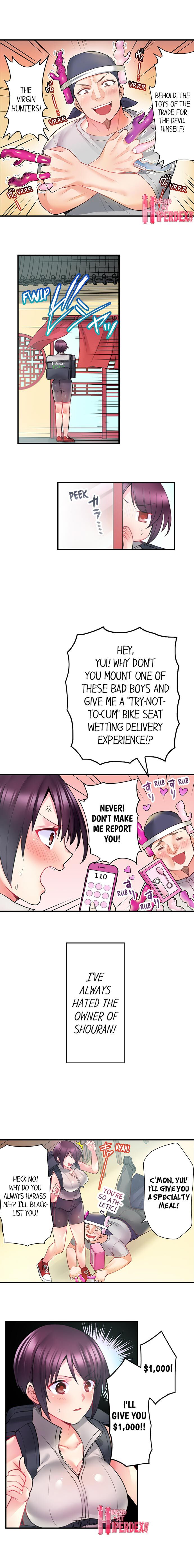 Jitensha Haitatsuin (※Rotor Souchakuchuu), Gaman Dekizu soto de Icchaimashita... page 5
