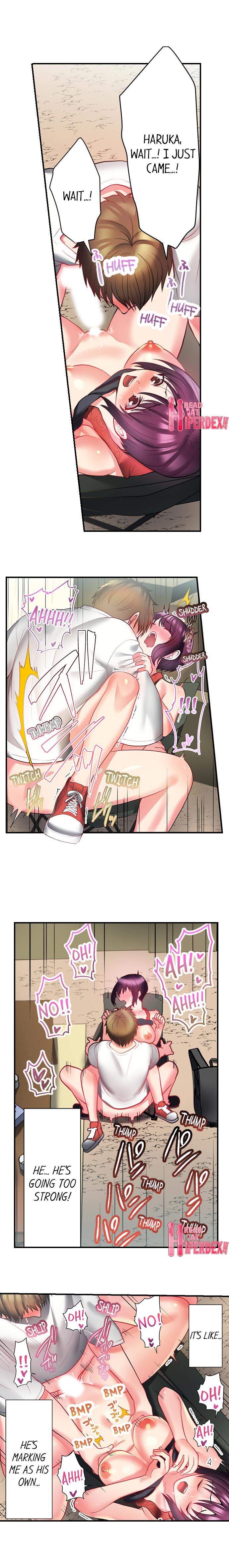 Jitensha Haitatsuin (※Rotor Souchakuchuu), Gaman Dekizu soto de Icchaimashita... page 57
