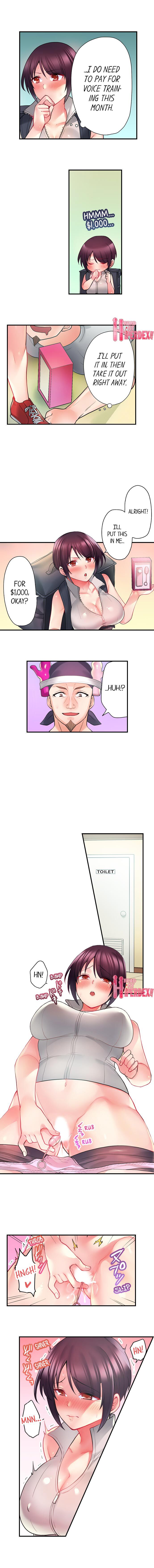 Jitensha Haitatsuin (※Rotor Souchakuchuu), Gaman Dekizu soto de Icchaimashita... page 6