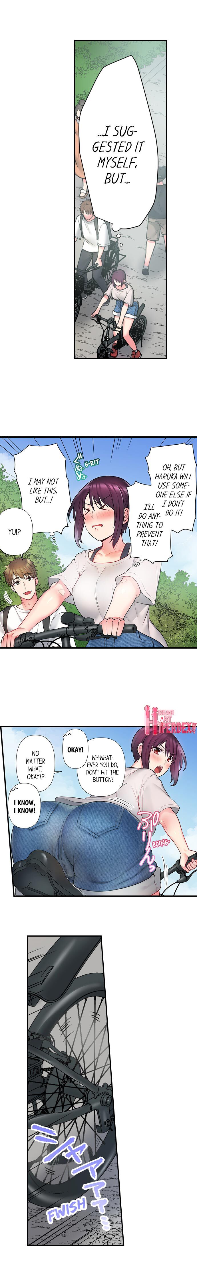 Jitensha Haitatsuin (※Rotor Souchakuchuu), Gaman Dekizu soto de Icchaimashita... page 67
