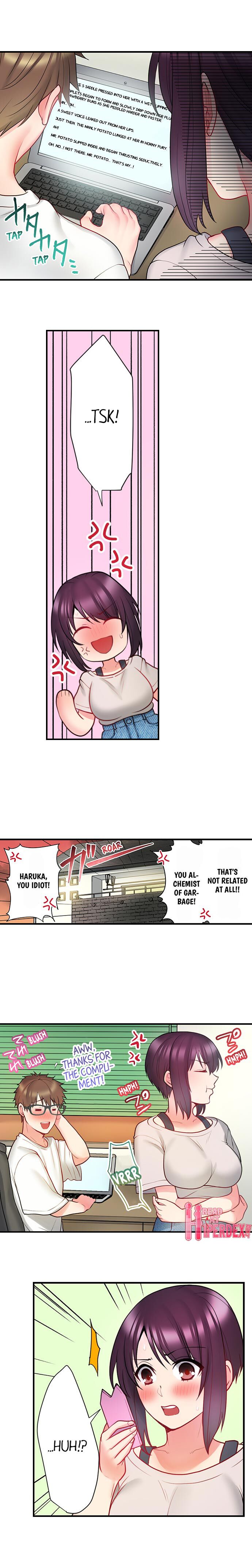Jitensha Haitatsuin (※Rotor Souchakuchuu), Gaman Dekizu soto de Icchaimashita... page 90