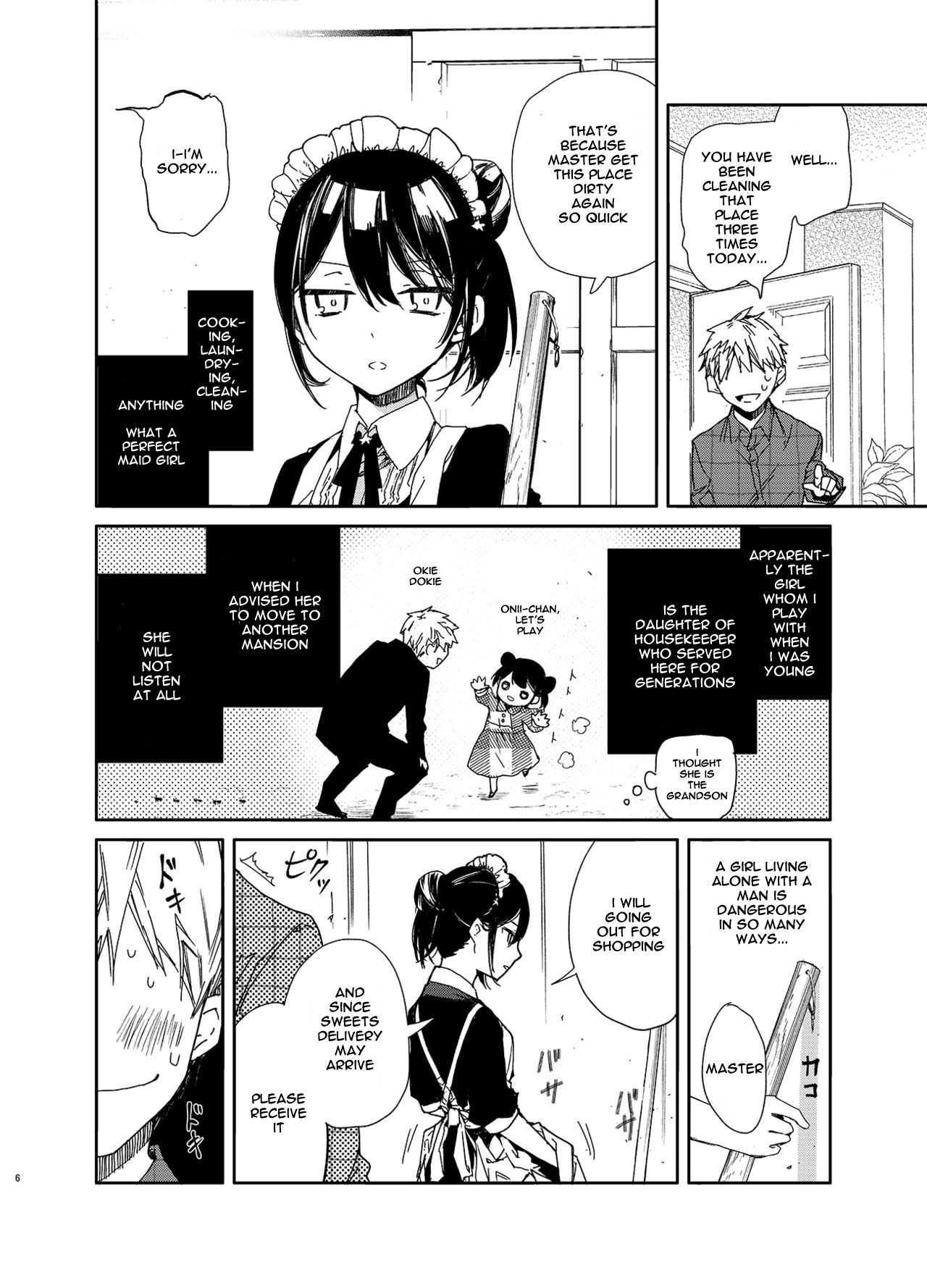 Jitome Maid-san to Love Love Ecchi page 6