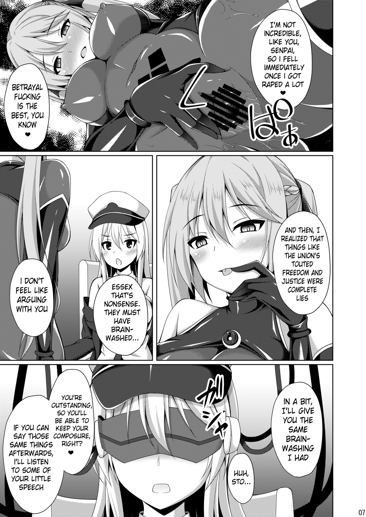 Jiyuu no Tsubasa wa Kairaku ni Ochiru - The Wings of Freedom Fall to Pleasure - page 6