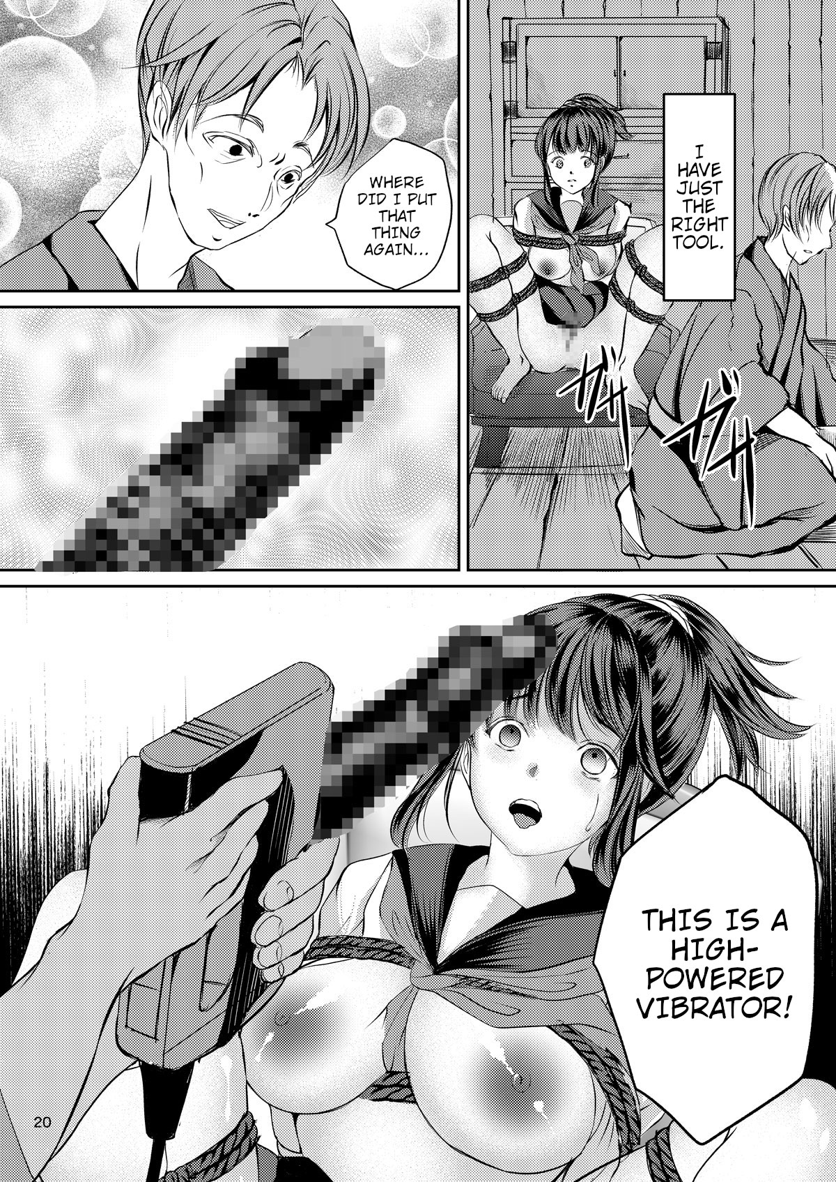 JK Hokaku Kanryou ~Kinbaku Choukyou Kobayashi Misato~ page 19