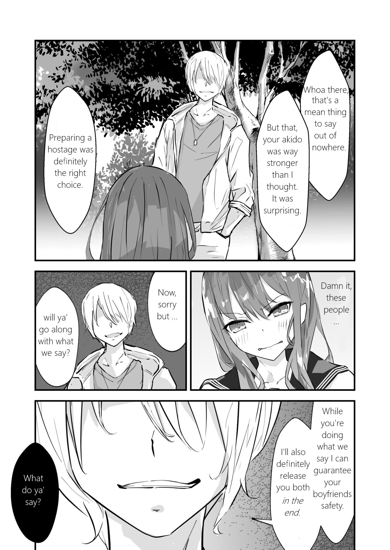 JK Kuppuku Kousoku ~Aikidou Shoujo ga Maketa Hi~ page 11