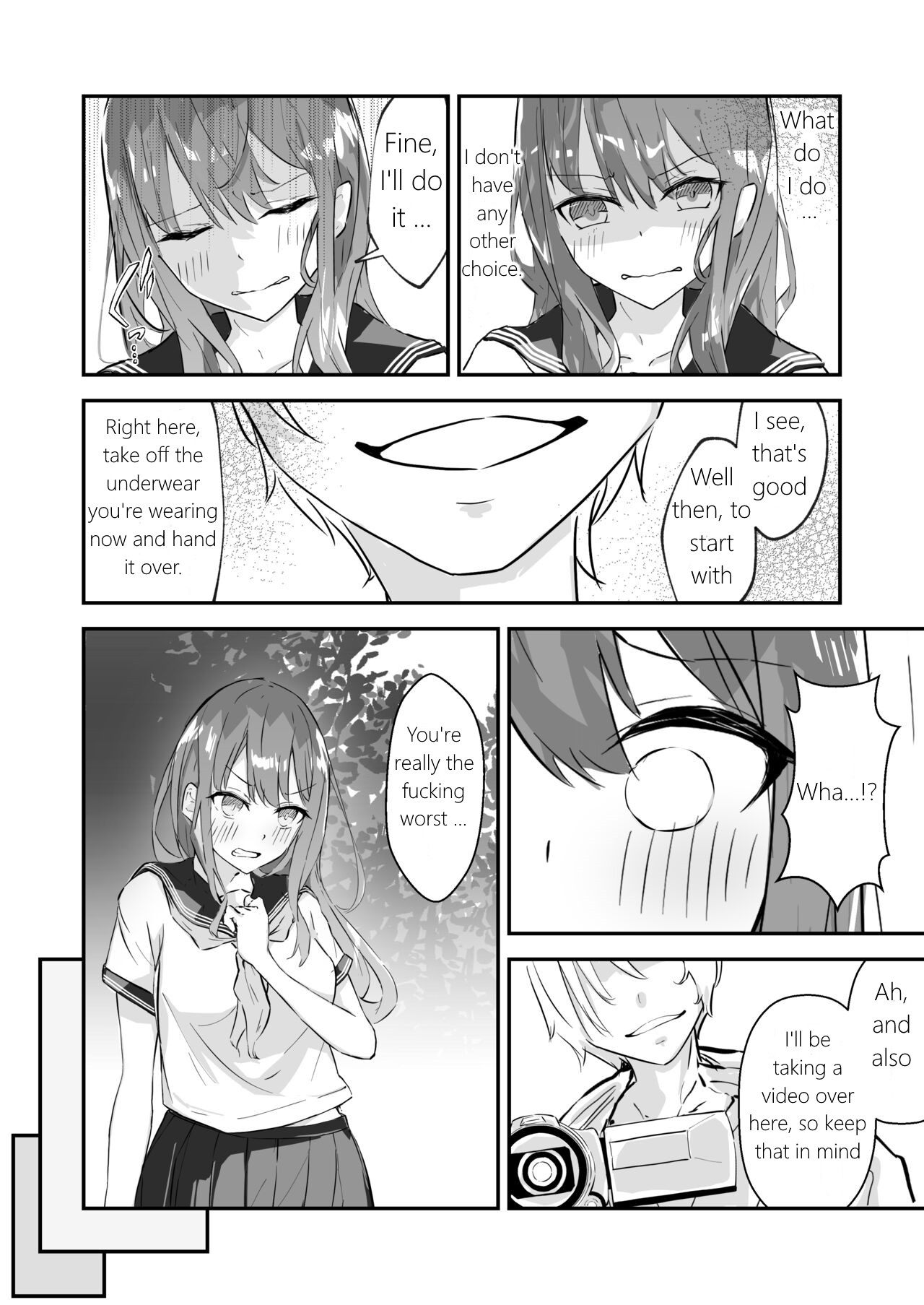 JK Kuppuku Kousoku ~Aikidou Shoujo ga Maketa Hi~ page 12