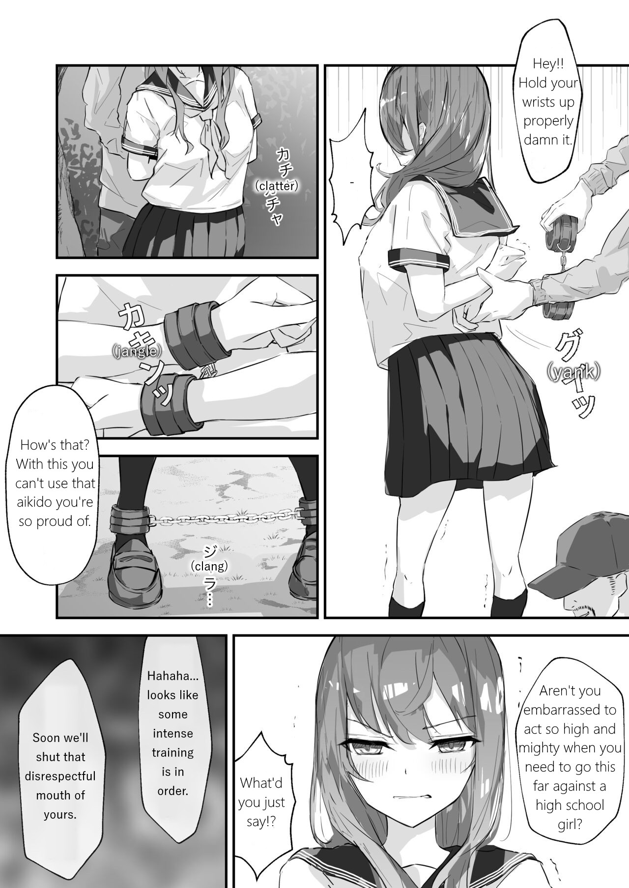 JK Kuppuku Kousoku ~Aikidou Shoujo ga Maketa Hi~ page 19