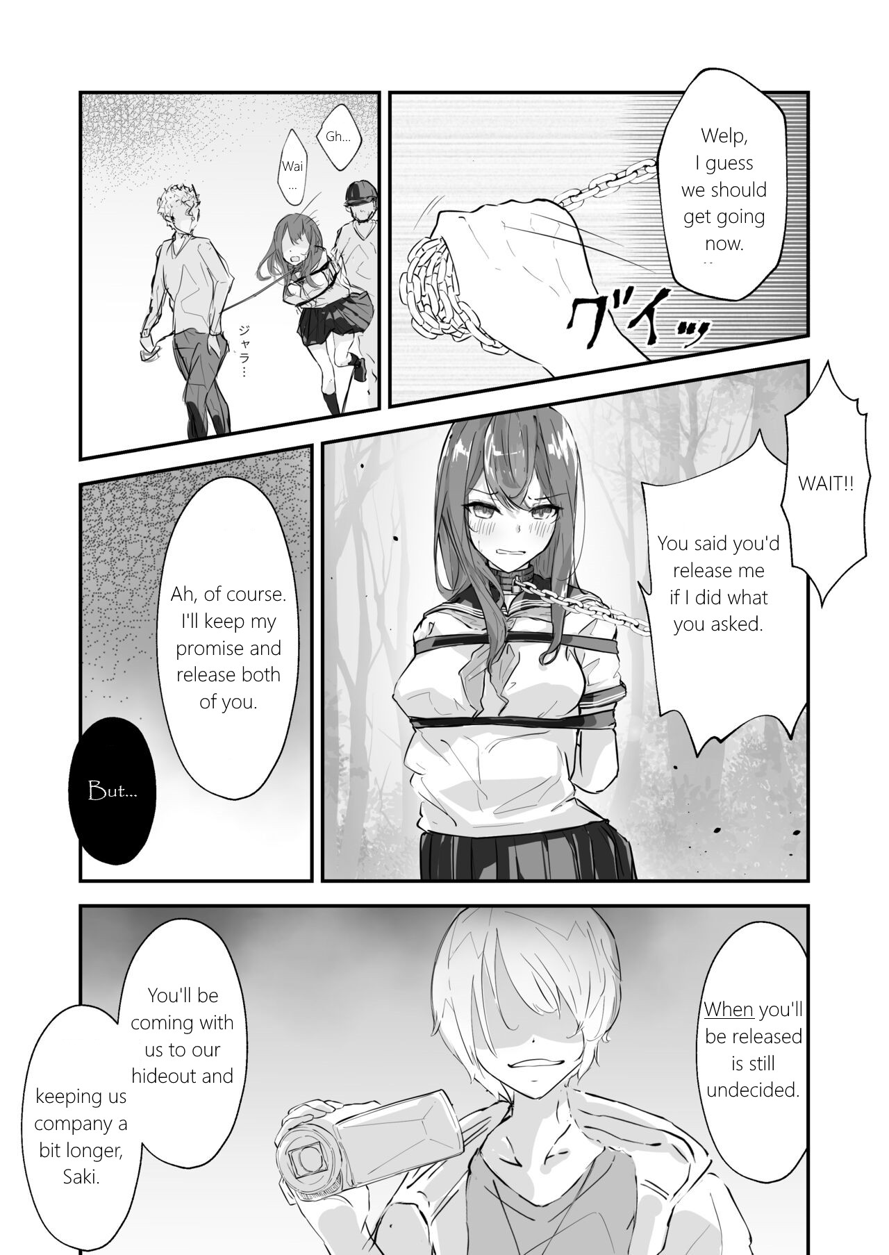 JK Kuppuku Kousoku ~Aikidou Shoujo ga Maketa Hi~ page 35