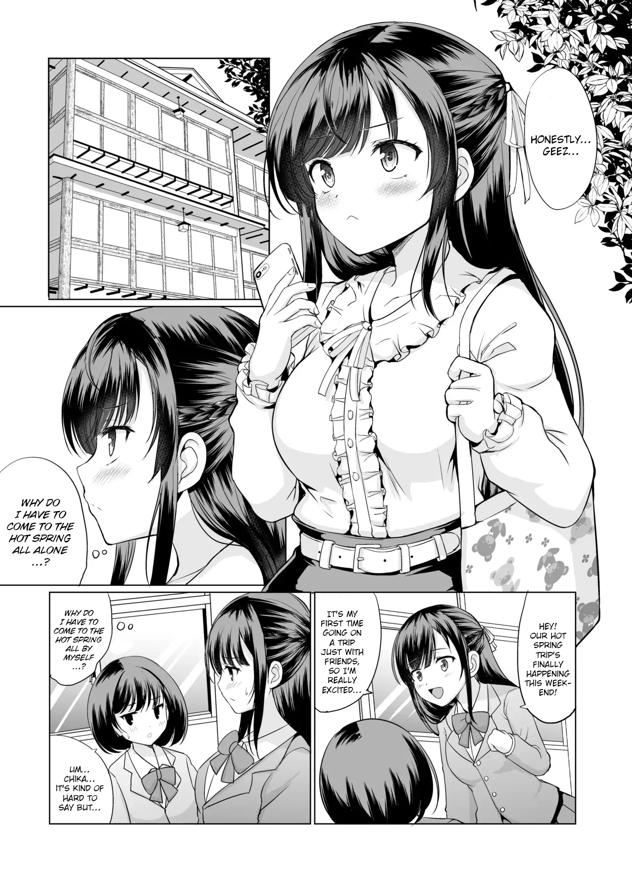 JK nanoni Onsen de Oji-san-tachi to Nakayoku Nacchatta page 3