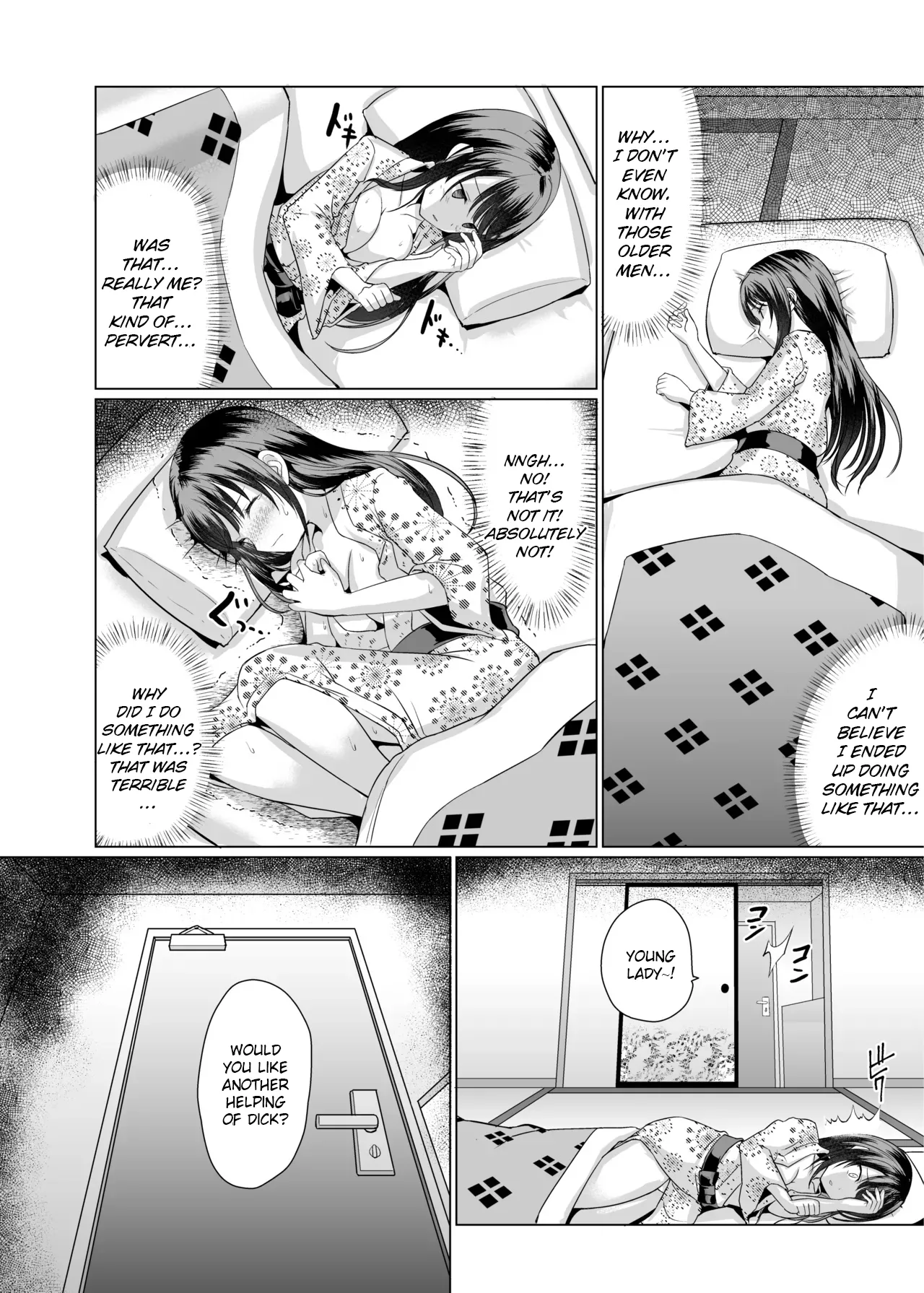 JK nanoni Onsen de Oji-san-tachi to Nakayoku Nacchatta page 30