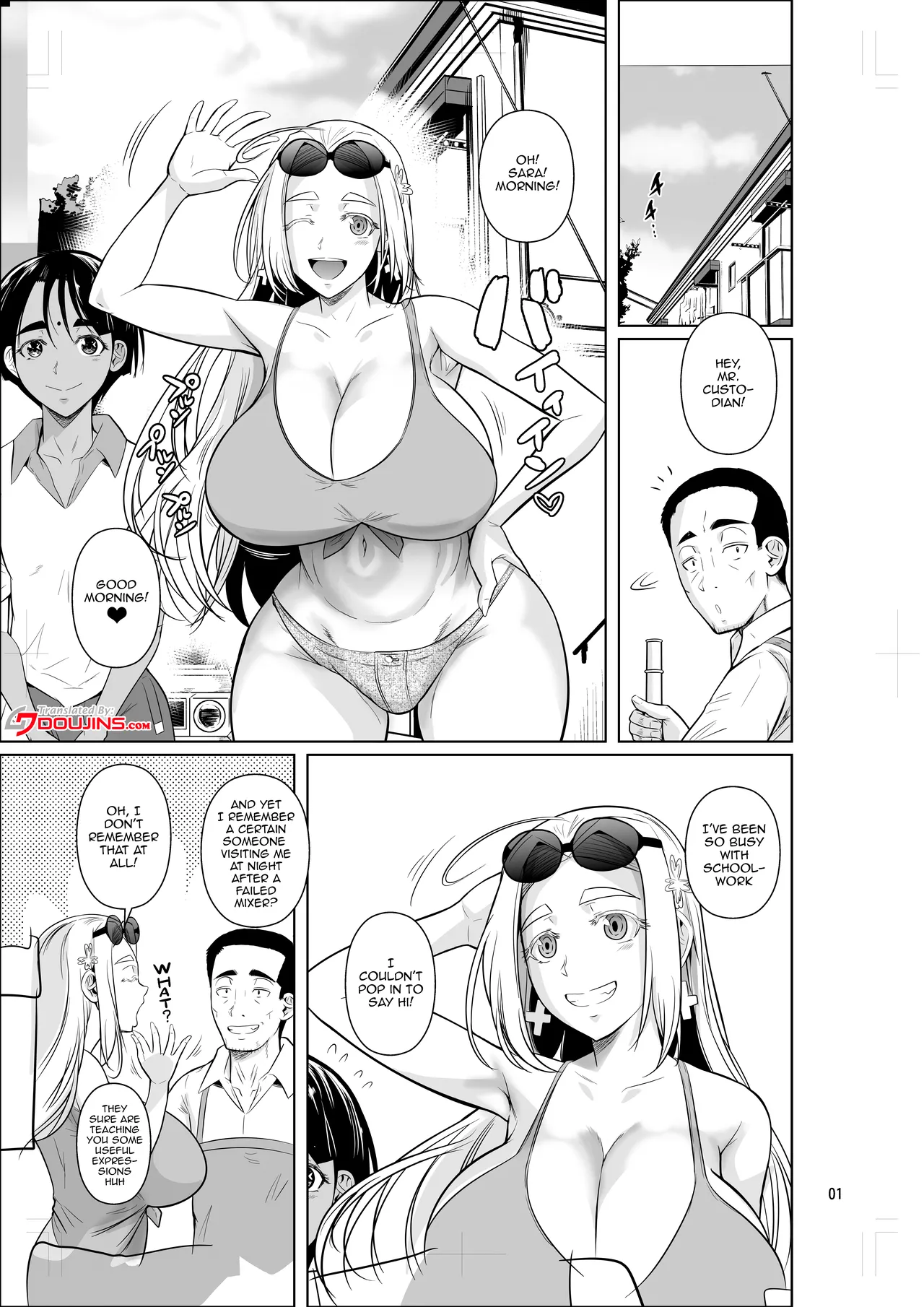 Job at a Foreign Student Dorm 2 page 2