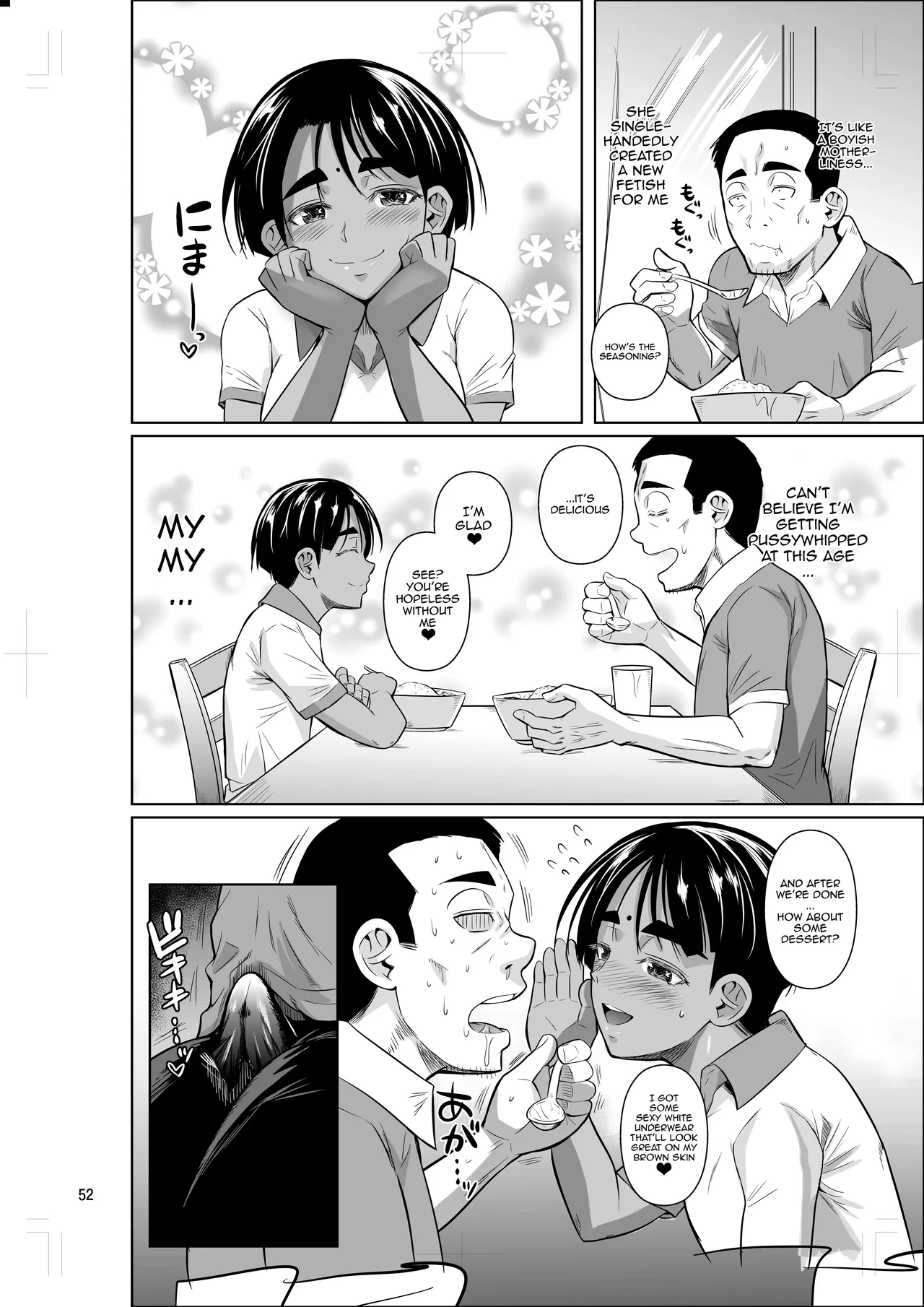 Job at a Foreign Student Dorm 2 page 53
