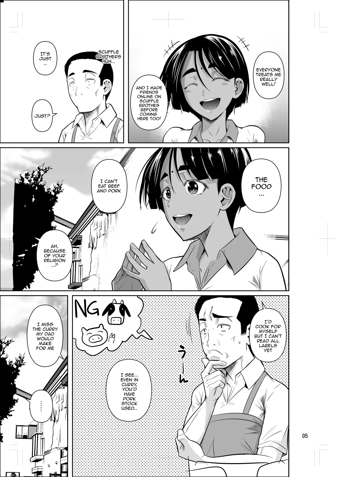 Job at a Foreign Student Dorm 2 page 6