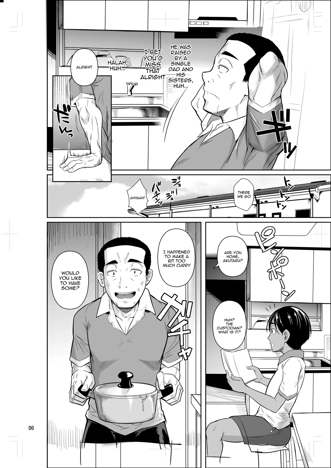 Job at a Foreign Student Dorm 2 page 7