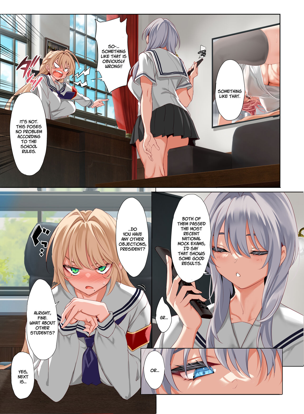 Jogakkou de Otoko Hitori na node Kousoku de Seiyoku no Hakeguchi ni Sareru Nichijou 3-Jigenme page 11