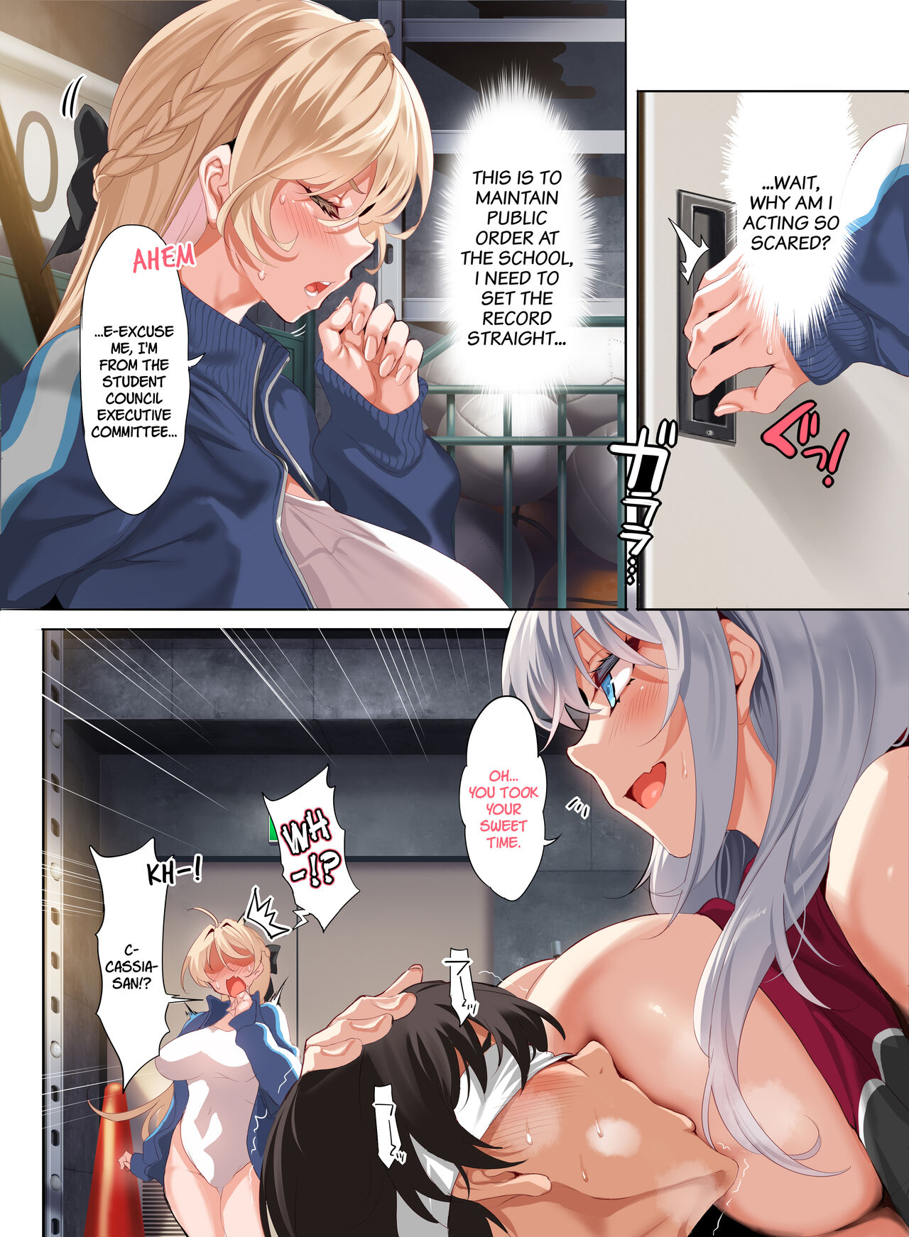 Jogakkou de Otoko Hitori na node Kousoku de Seiyoku no Hakeguchi ni Sareru Nichijou 3-Jigenme page 19