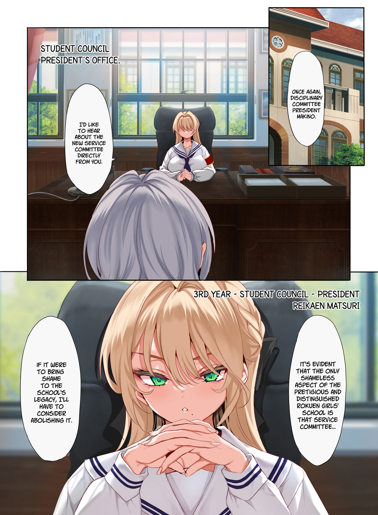 Jogakkou de Otoko Hitori na node Kousoku de Seiyoku no Hakeguchi ni Sareru Nichijou 3-Jigenme page 4
