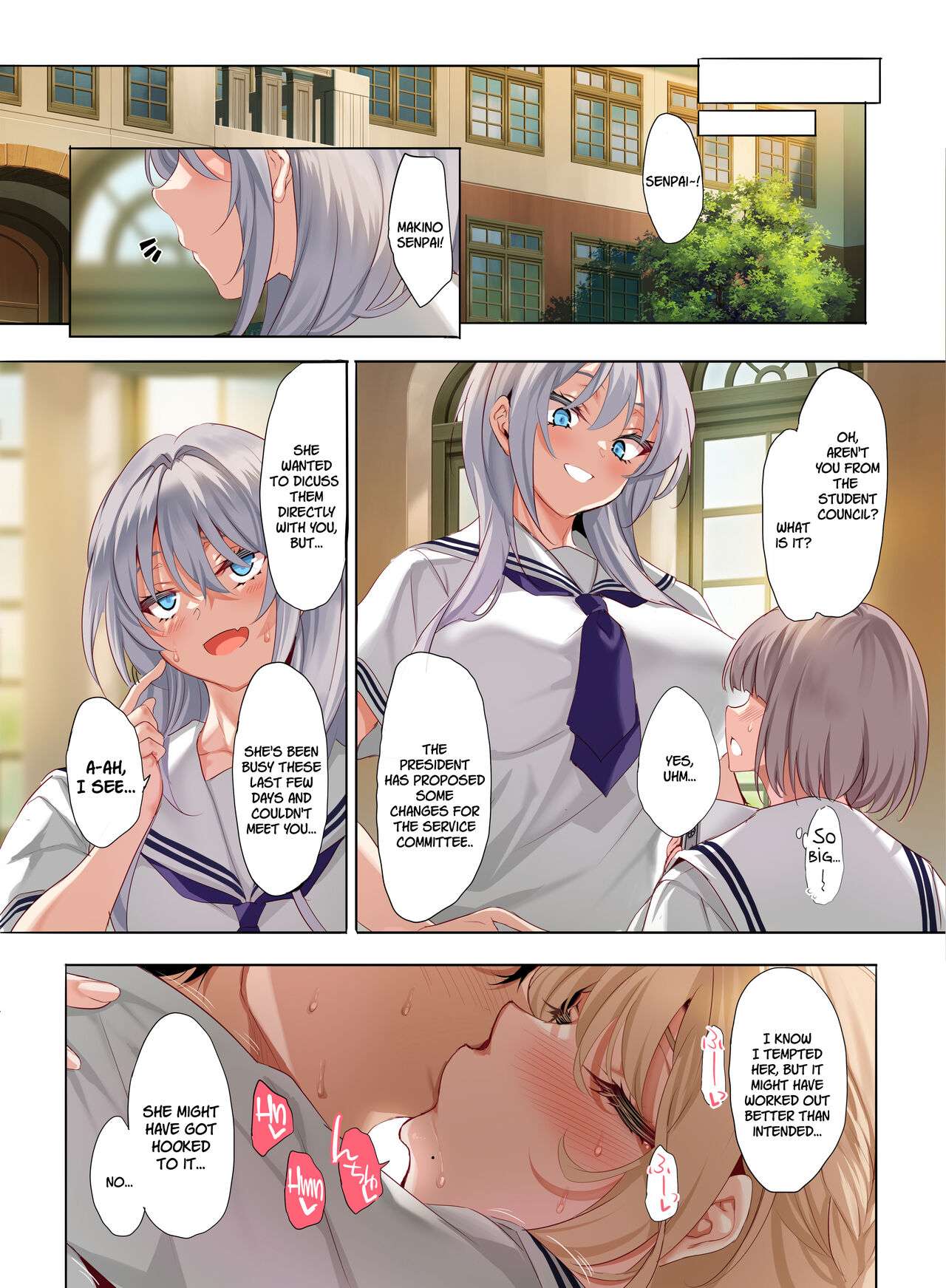 Jogakkou de Otoko Hitori na node Kousoku de Seiyoku no Hakeguchi ni Sareru Nichijou 3-Jigenme page 46