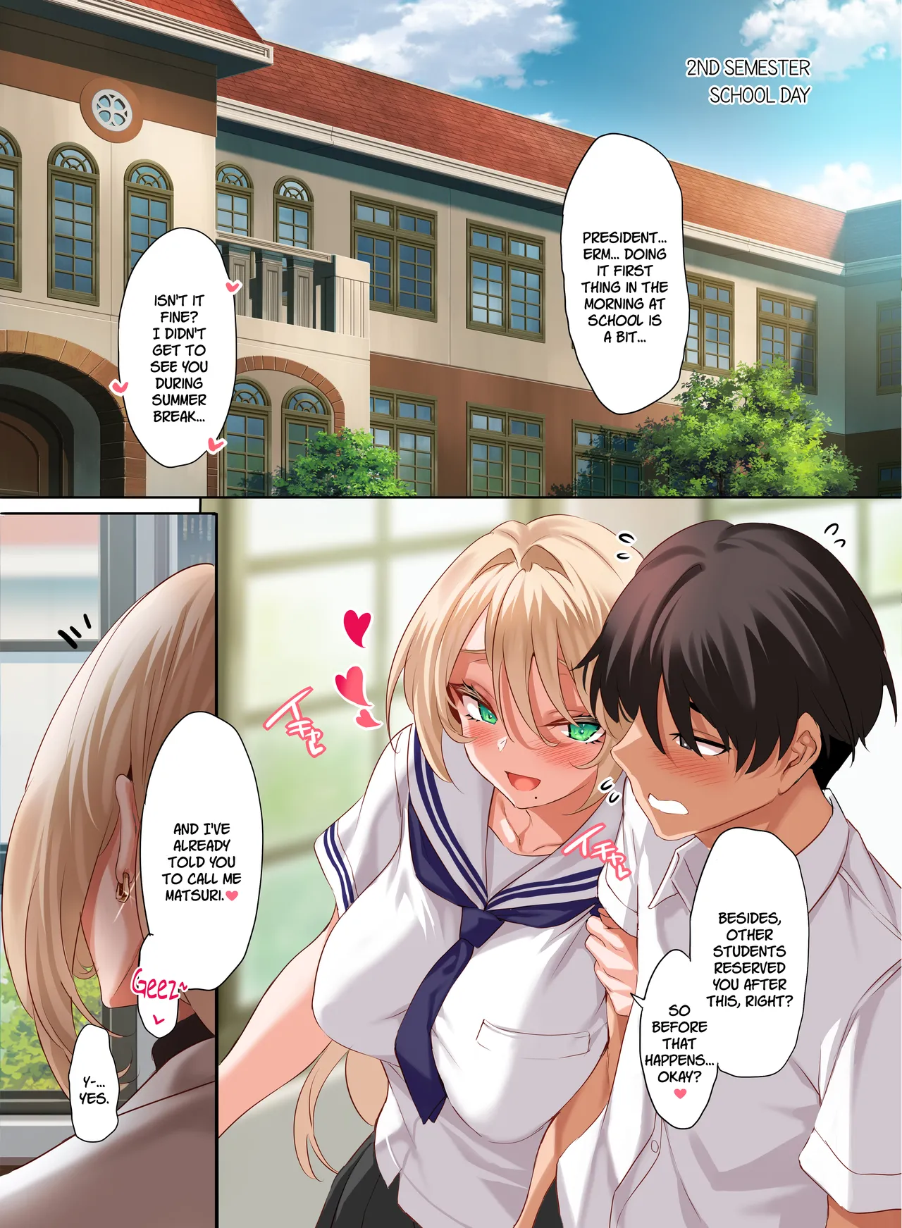Jogakkou de Otoko Hitori na node Kousoku de Seiyoku no Hakeguchi ni Sareru Nichijou 4.5-Jigenme page 3