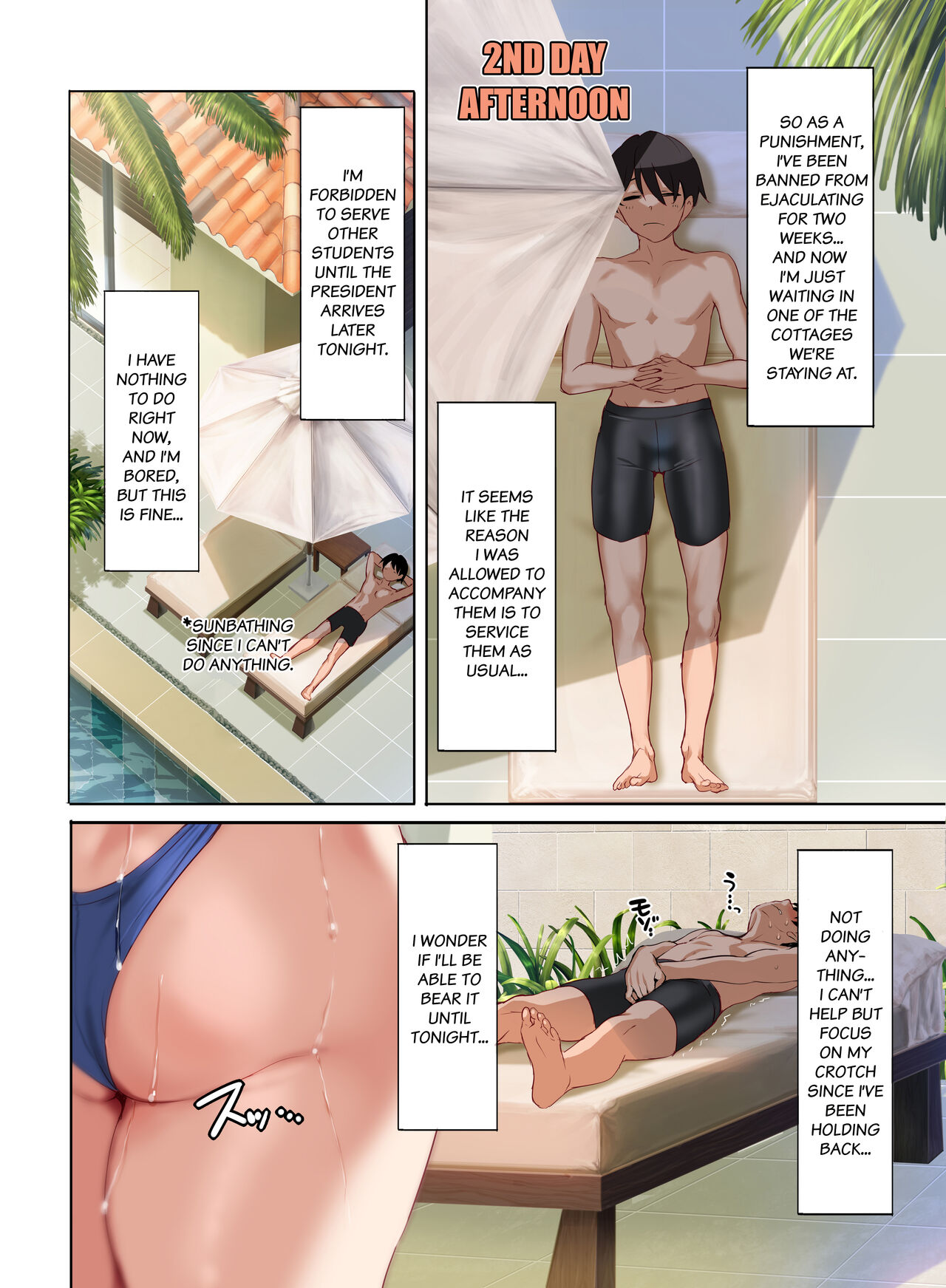 Jogakkou de Otoko Hitori na node Kousoku de Seiyoku no Hakeguchi ni Sareru Nichijou 4-Jigenme page 15