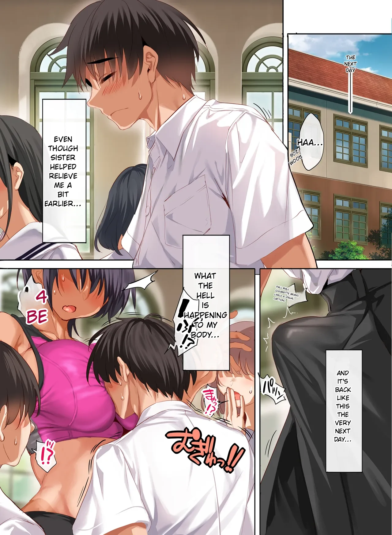 Jogakkou de Otoko Hitori na node Kousoku de Seiyoku no Hakeguchi ni Sareru Nichijou 5-Jigenme [Digital] MTL page 21
