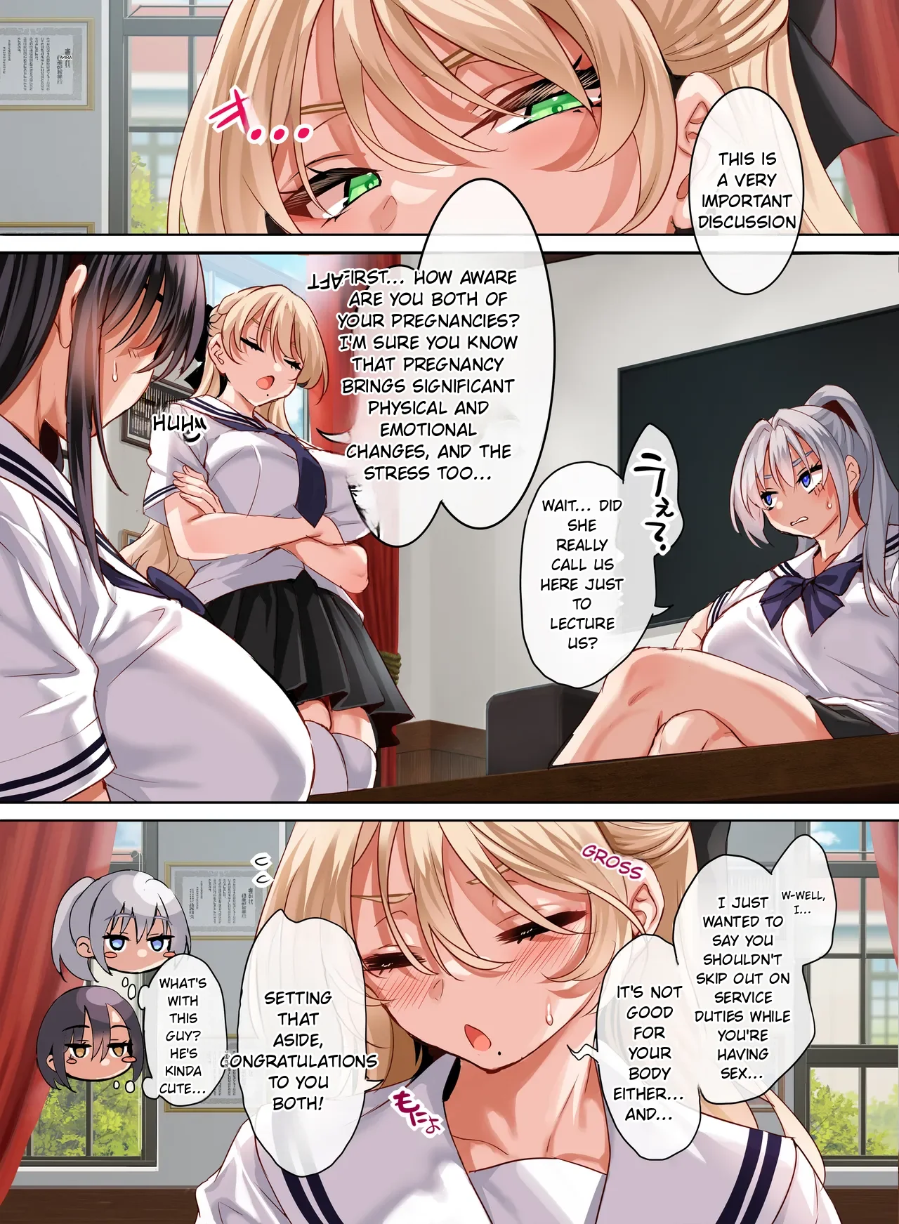Jogakkou de Otoko Hitori na node Kousoku de Seiyoku no Hakeguchi ni Sareru Nichijou 5-Jigenme [Digital] MTL page 4
