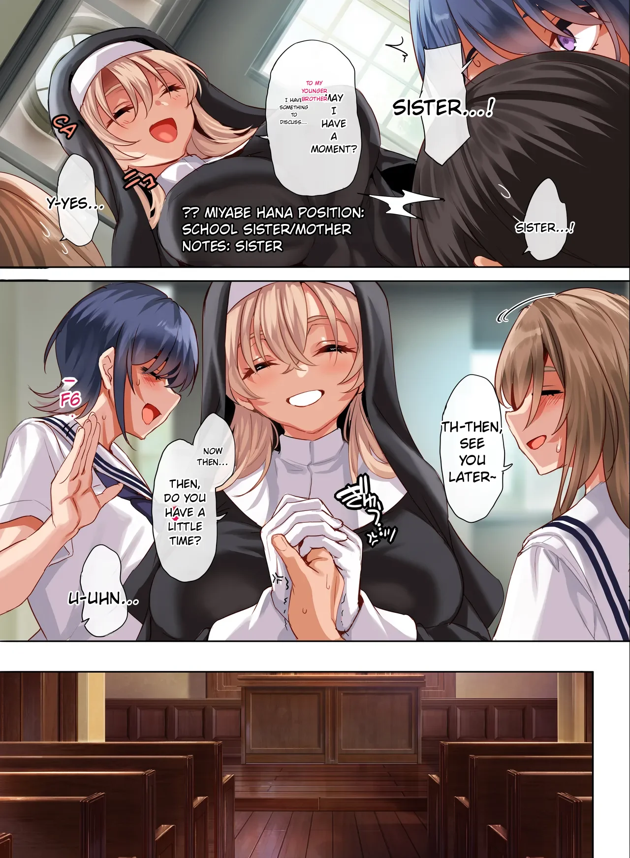 Jogakkou de Otoko Hitori na node Kousoku de Seiyoku no Hakeguchi ni Sareru Nichijou 5-Jigenme [Digital] MTL page 8