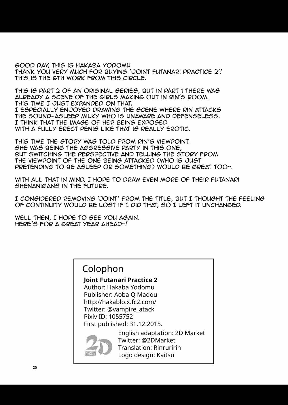 Joint Futanari Practice 2 page 29