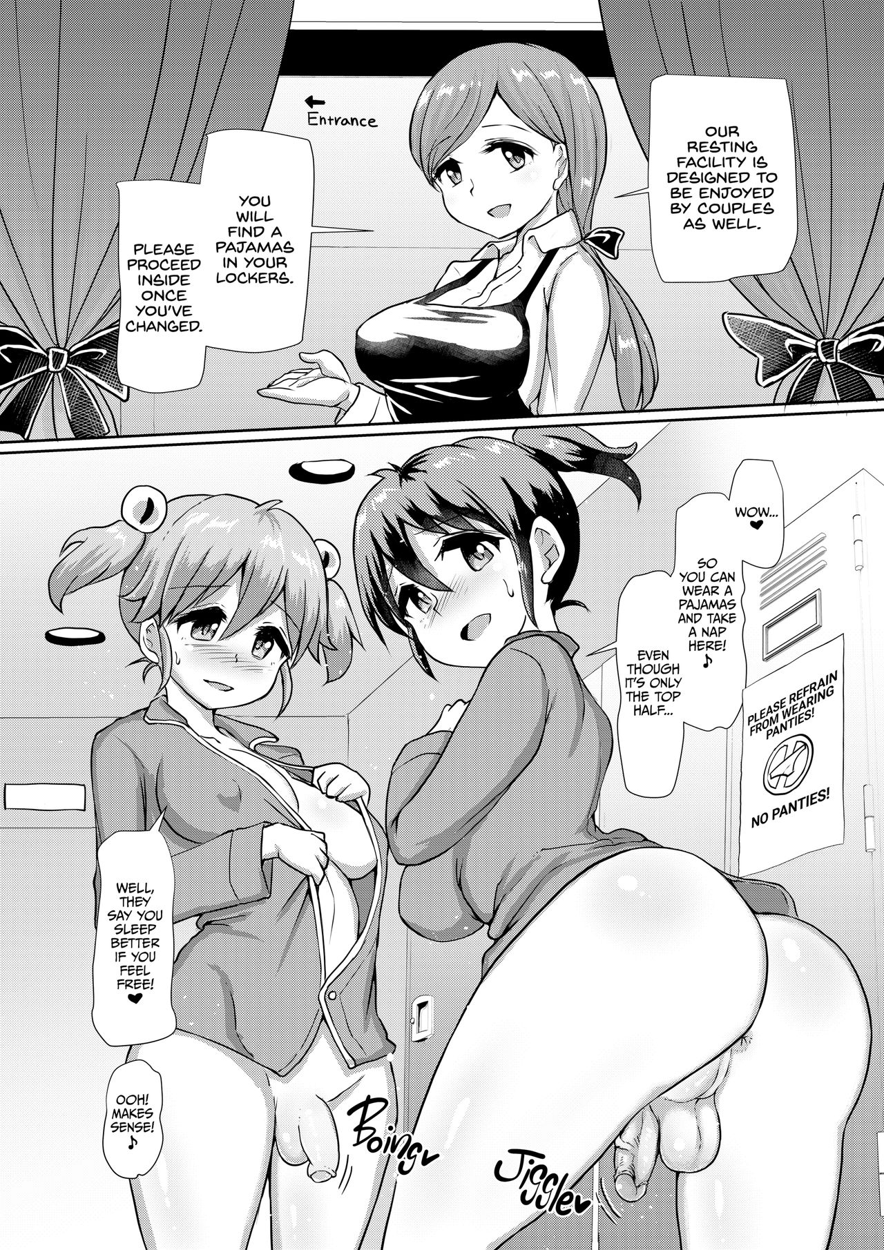 Joint Futanari Practice 5 page 3