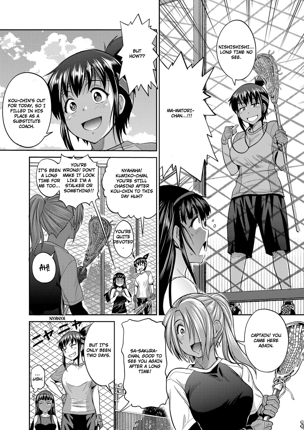 Joshi Lacu! - Girls Lacrosse Club ~2 Years Later~ Ch. 2 page 38