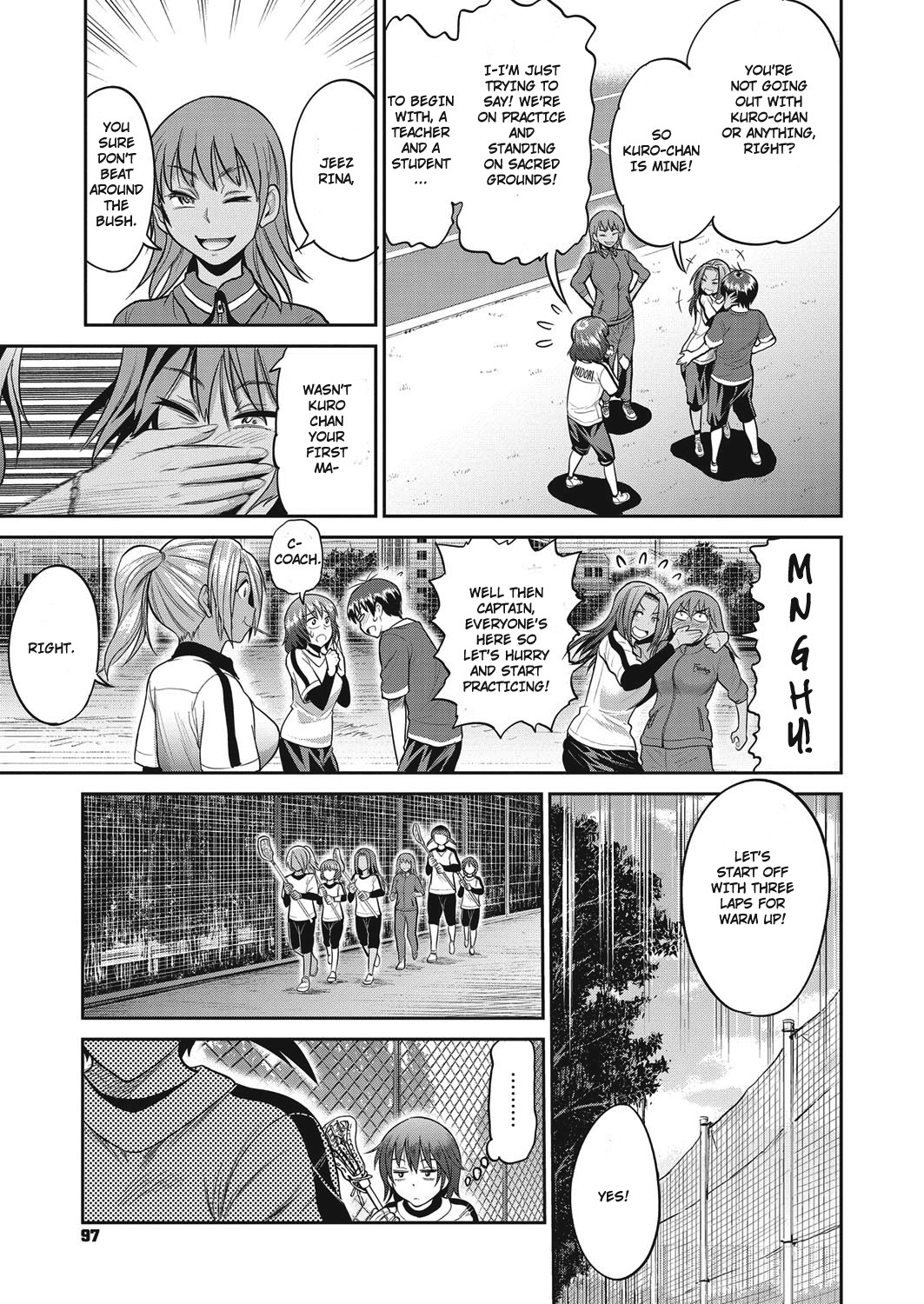 Joshi Lacu! - Girls Lacrosse Club ~2 Years Later~ Ch. 3 page 39