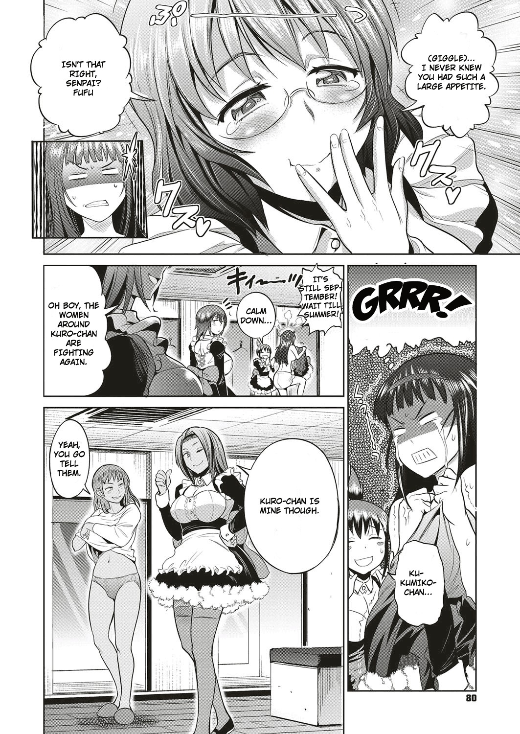 Joshi Lacu! - Girls Lacrosse Club ~2 Years Later~ Ch. 4 page 12