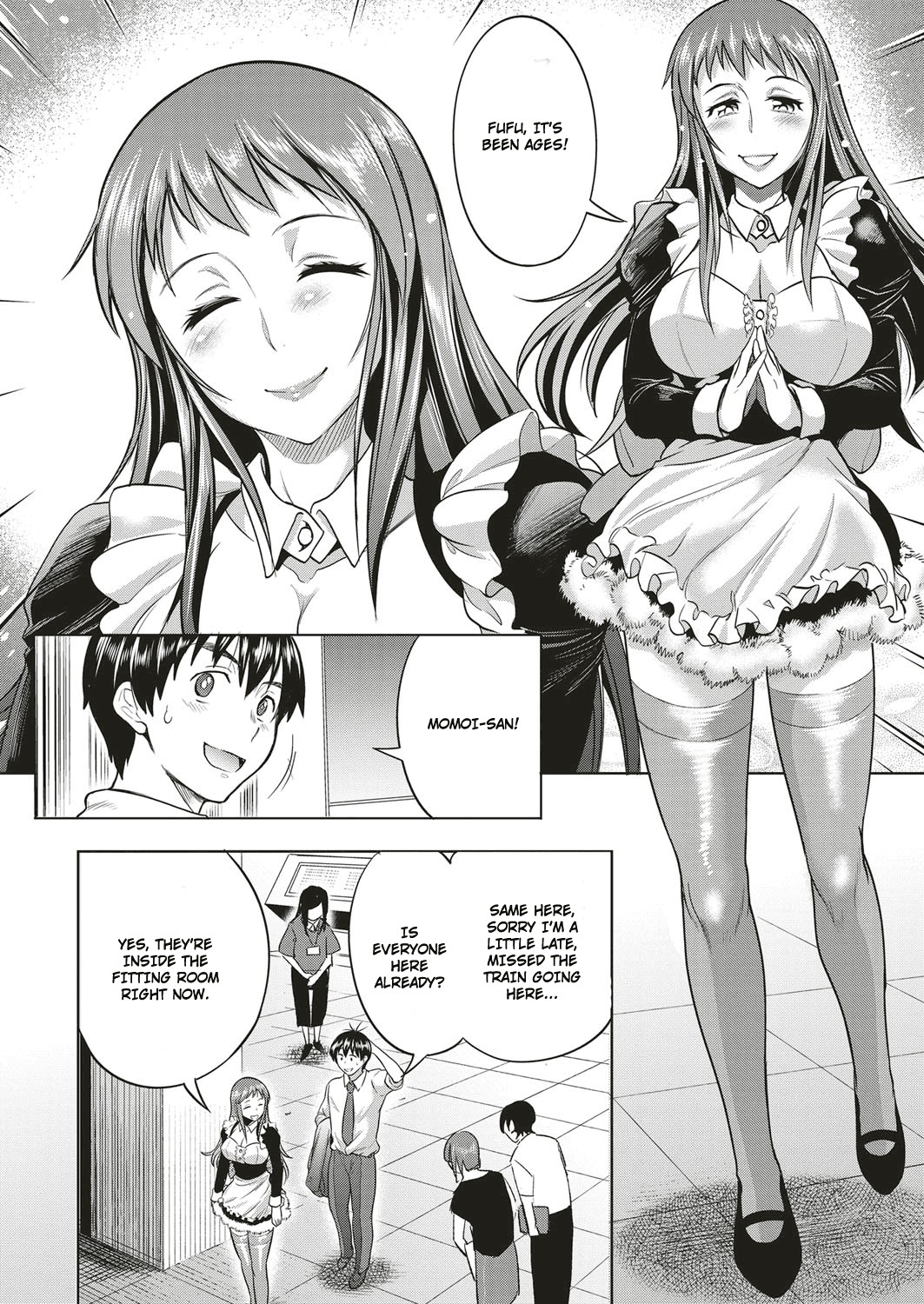 Joshi Lacu! - Girls Lacrosse Club ~2 Years Later~ Ch. 4 page 2