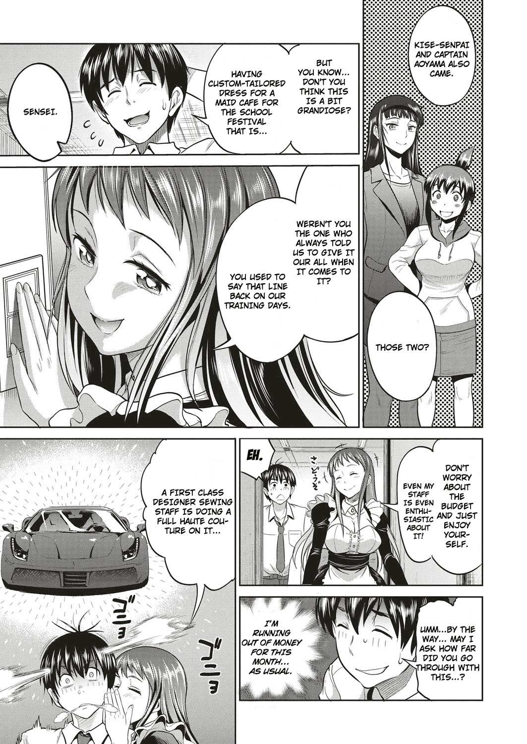 Joshi Lacu! - Girls Lacrosse Club ~2 Years Later~ Ch. 4 page 3