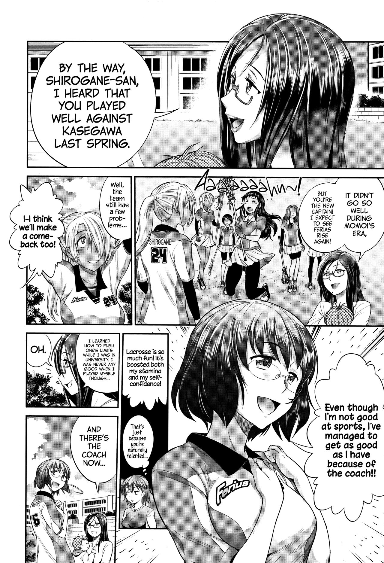 Joshi Lacu! - Girls Lacrosse Club ~2 Years Later~ [English] =The Lost Light= page 14