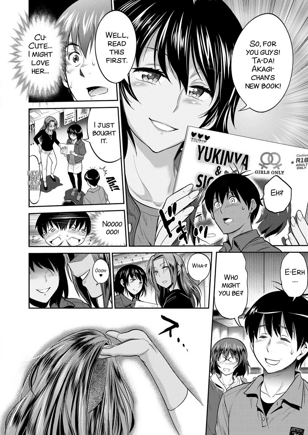 Joshi Luck! ~2 Years Later~ Ch. 7-8.5 page 8